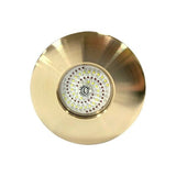 Lumitec SeaBlaze Typhoon Through-Hull Underwater LED Light, Bronze Housing, 10-30V DC, IP68, 10,000+ Lumens — Quality Boat Parts