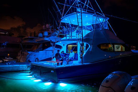 Lumitec SeaBlaze Typhoon Through-Hull Underwater LED Light, Bronze Housing, 10-30V DC, IP68, 10,000+ Lumens — Quality Boat Parts
