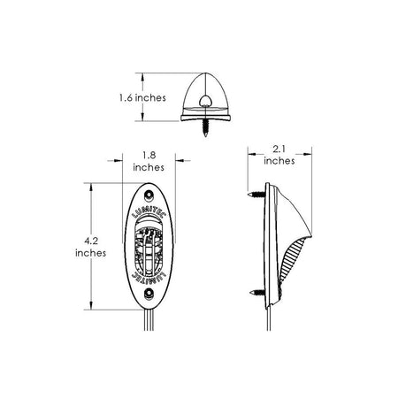Lumitec Nautilus LED Piling Light, 12-24V, IP67, PLI/TTP Enabled — Quality Boat Parts