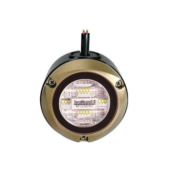 Lumitec Kraken Underwater Dock Light, 10-30V DC, 6000 lm, Bronze Finish — Quality Boat Parts