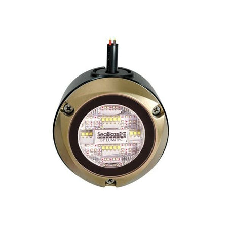 Lumitec Kraken Underwater Dock Light, 10-30V DC, 6000 lm, Bronze Finish — Quality Boat Parts