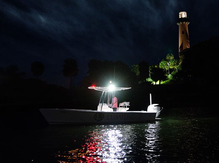 Lumitec Caprera3 Bracket-Mount LED Flood Light, 10-30V, 1200 lm — Quality Boat Parts