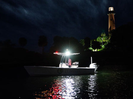 Lumitec Caprera3 Bracket-Mount LED Flood Light, 10-30V, 1200 lm — Quality Boat Parts