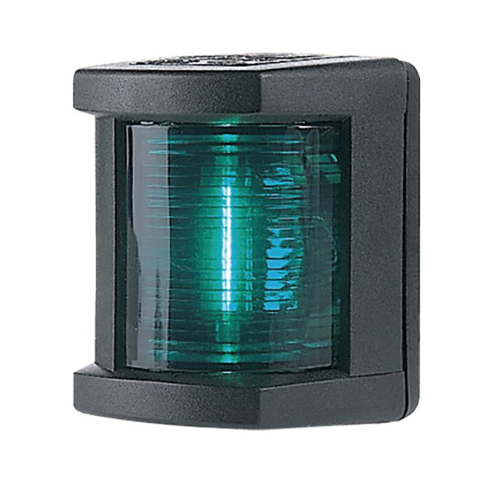Hella Marine 3562 Series Starboard Navigation Light, Green Light, 1 NM, 12V, IP54, Vertical Surface Mount, Incandescent — Quality Boat Parts