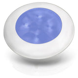 Hella Marine Slim Line Round LED Courtesy Lamp, IP67, 3in OD, 2in Cutout, 0.5in Mounting Depth — Quality Boat Parts