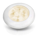 Hella Marine Slim Line Round LED Courtesy Lamp, IP67, 3in OD, 2in Cutout, 0.5in Mounting Depth — Quality Boat Parts