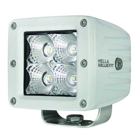 Hella Marine Value Fit LED 4 Cube Flood Light, 10-30V, 12W, IP67, 6000K — Quality Boat Parts