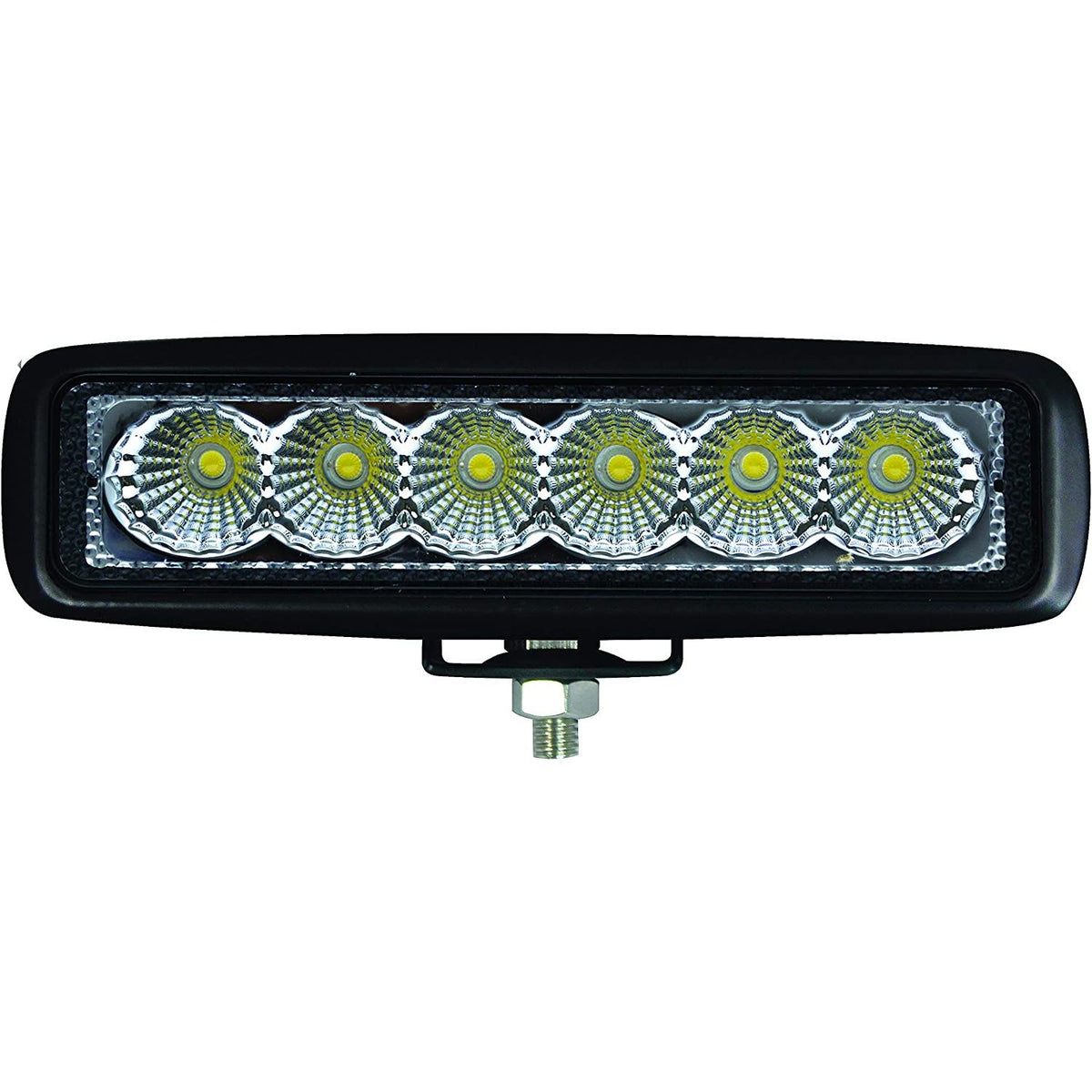 Hella Marine ValueFit Mini 6-LED Flood Light Bar, 10-30V, 18W, Bracket Mount — Quality Boat Parts