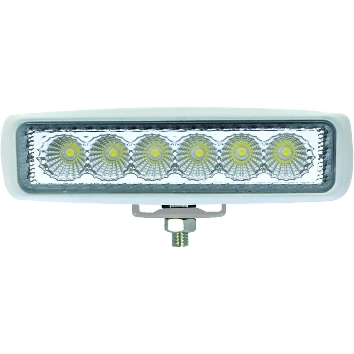 Hella Marine ValueFit Mini 6-LED Flood Light Bar, 10-30V, 18W, Bracket Mount — Quality Boat Parts