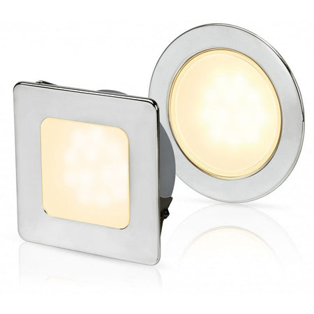 Hella Marine EuroLED 95 Gen 2 LED Downlight, 9-33V, IP6K9K, SS316 Trim, PWM Dimmable, Spring Clip Recess Mount — Quality Boat Parts