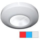 i2Systems Profile P1120 Tri-Light Surface-Mount LED Downlight, 9-30V DC, IP67, 3.48in Round, 0.72in Deep, 2-Wire Color Switching — Quality Boat Parts