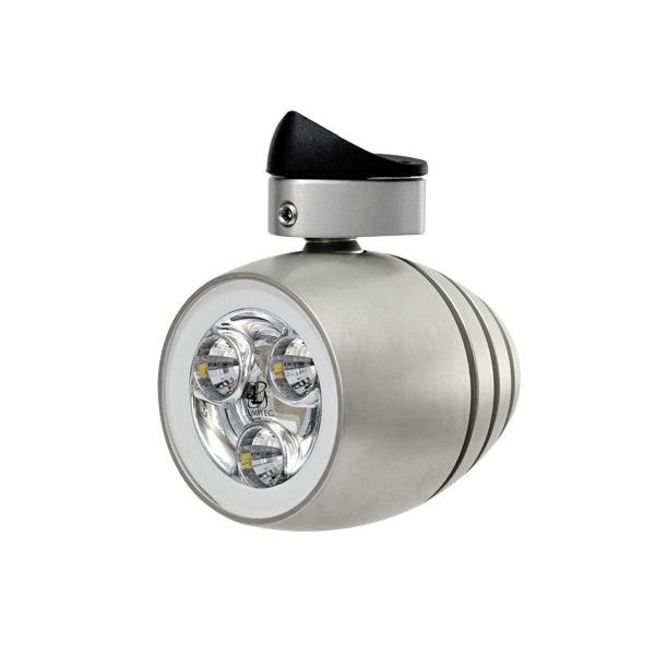 Lumitec Octane LED Wakeboard Tower/Spreader Light, 1000 lm, White Light 5000K, 10-30V, IP67, For 2-3 in Dia Tubes, 16W — Quality Boat Parts