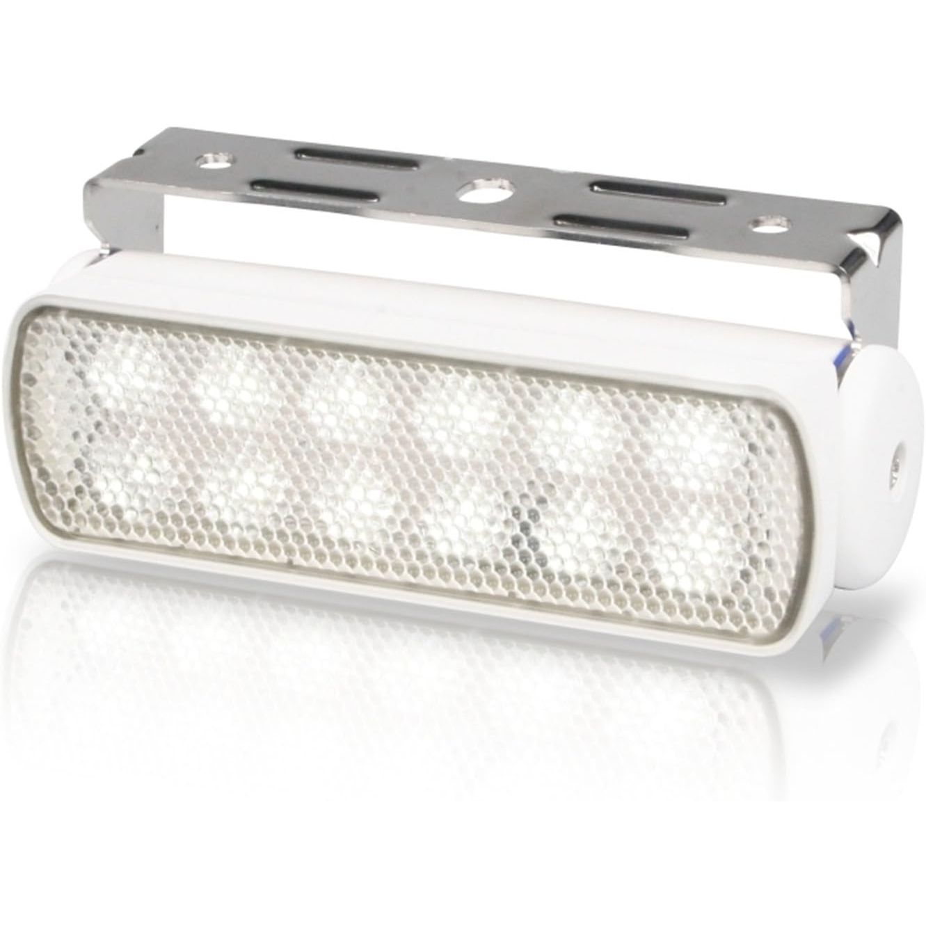 Hella Marine Sea Hawk LED Deck Floodlight, Bracket Mount, 9-33V DC, IP67, 5500K, 200 Lumens — Quality Boat Parts
