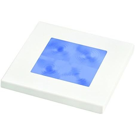 Hella Marine Slim Line Square LED Courtesy Lamp, Blue Light, IP67, <0.5W — Quality Boat Parts