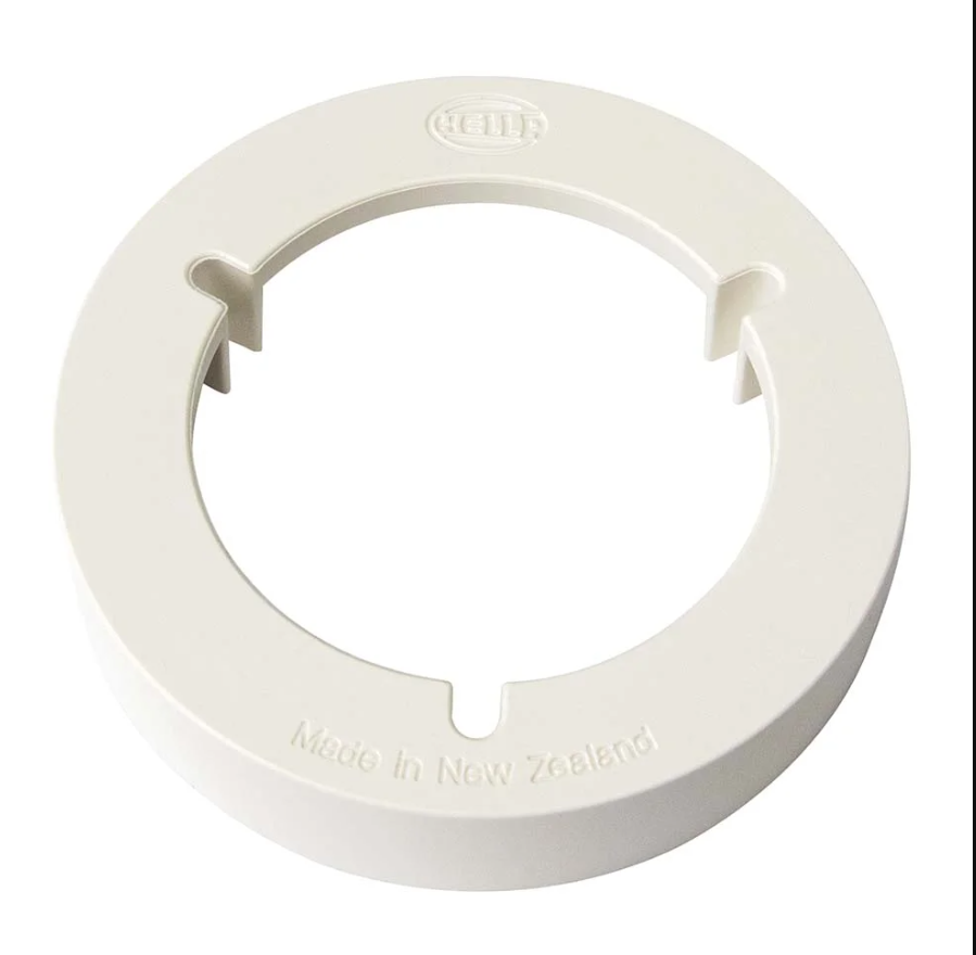Hella Marine Slim Line Surface Mount Spacer Ring, UV-Resistant Plastic, 3in OD x 2in ID x 5/8in — Quality Boat Parts