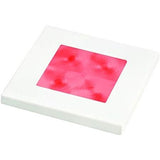Hella Marine Slim Line Square LED Courtesy Lamp, Red Light, IP67, 60mm Square, 16mm Depth — Quality Boat Parts