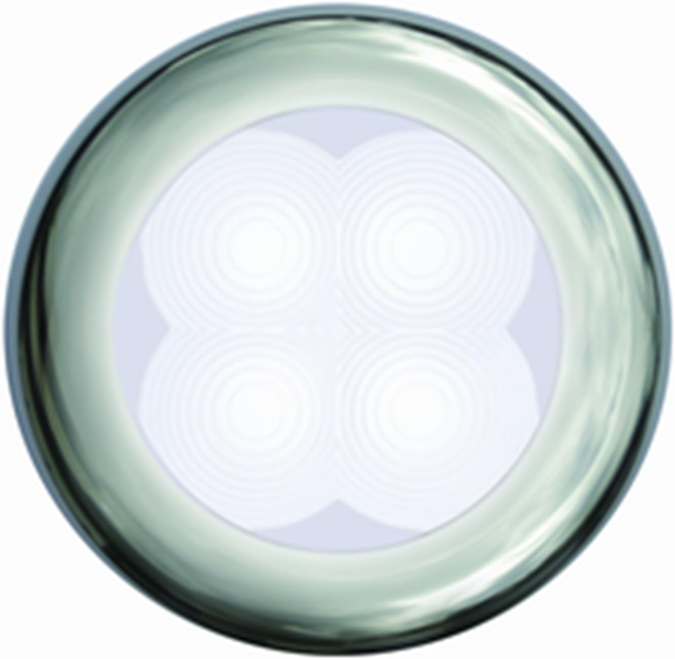 Hella Marine 0500 Series Slimline Round LED Courtesy Light, IP67 — Quality Boat Parts