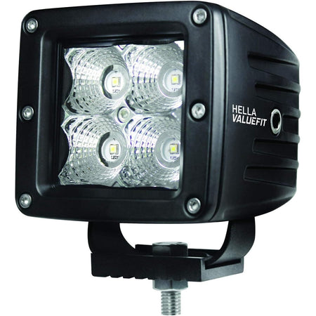 Hella Marine ValueFit Cube 4-LED Cube Light Kit, 2 Lights, 10-30V DC, Die-Cast Aluminum Housing, Wiring Harness with DT Connectors — Quality Boat Parts
