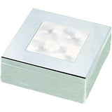 Hella Marine Slim Line Square LED Courtesy Lamp, Warm White, High Intensity, IP67, 60mm Square, 16mm Depth — Quality Boat Parts