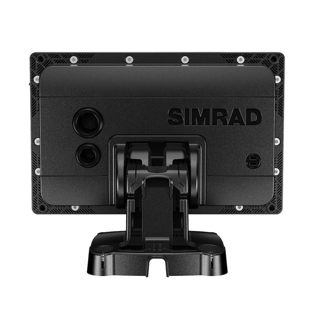 Simrad Cruise Chartplotter/Fishfinder Combo, C-MAP US Coastal Charts, 83/200 kHz Transom Mount Transducer — Quality Boat Parts