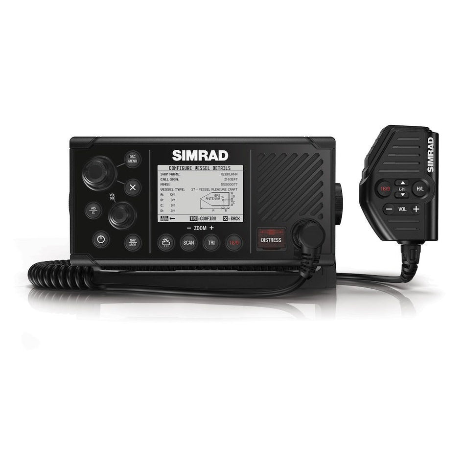 Simrad RS40-B VHF Radio, Class B AIS, Built-In GPS, NMEA 2000 — Quality Boat Parts