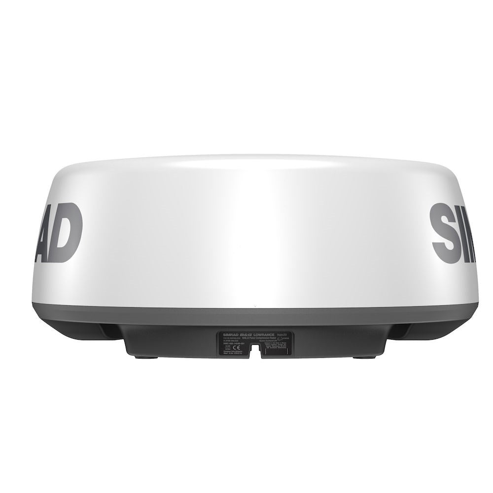 Simrad HALO Radar Dome Antenna, 20 in, Pulse Compression, 10 m Cable — Quality Boat Parts
