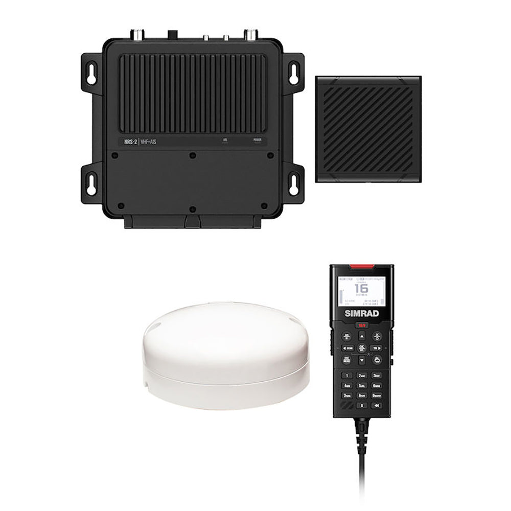 Simrad RS100 VHF Black Box Radio, DSC, NMEA 2000, Up to 8 Handsets — Quality Boat Parts