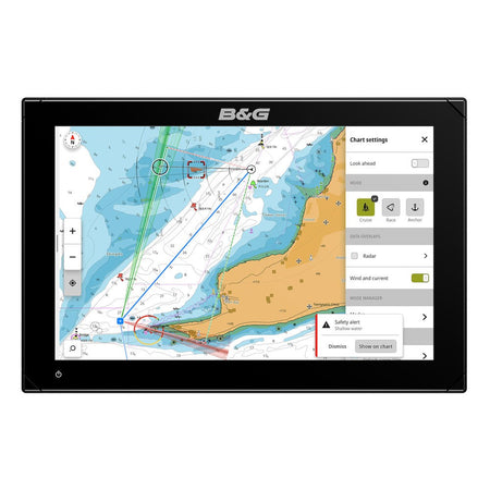 B&G Zeus S Chartplotter/Fishfinder, SolarMax IPS Touchscreen, CHIRP Sonar, NMEA 2000, Wi-Fi, Ethernet, IPX6/IPX7 — Quality Boat Parts