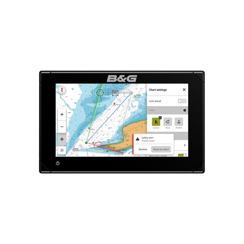 B&G Zeus S Chartplotter/Fishfinder, SolarMax IPS Touchscreen, CHIRP Sonar, NMEA 2000, Wi-Fi, Ethernet, IPX6/IPX7 — Quality Boat Parts