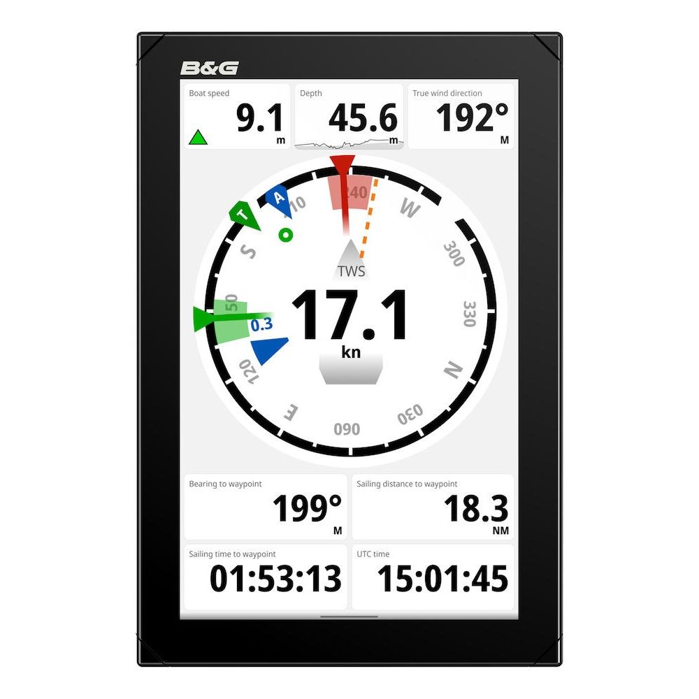B&G Nemesis Sailing Display, Touchscreen, NMEA 2000, IP67 — Quality Boat Parts