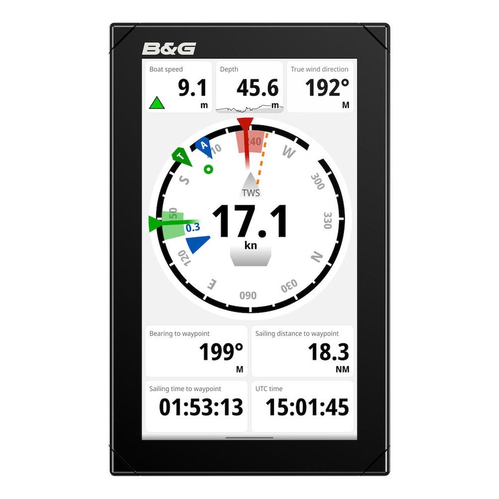 B&G Nemesis Sailing Display, Touchscreen, NMEA 2000, IP67 — Quality Boat Parts