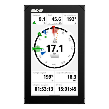 B&G Nemesis Sailing Display, Touchscreen, NMEA 2000, IP67 — Quality Boat Parts