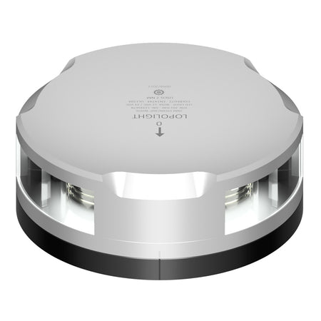 Lopolight Stern/360° Navigation Light, 2NM, White Light, FB Base, 10-32VDC, IP68 — Quality Boat Parts
