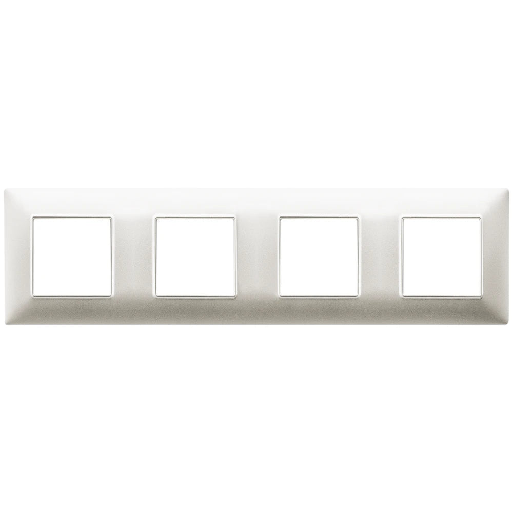 Vimar - Plana Series - 8 Modules (2+2+2+2) 71mm Cover Plate — Quality Boat Parts