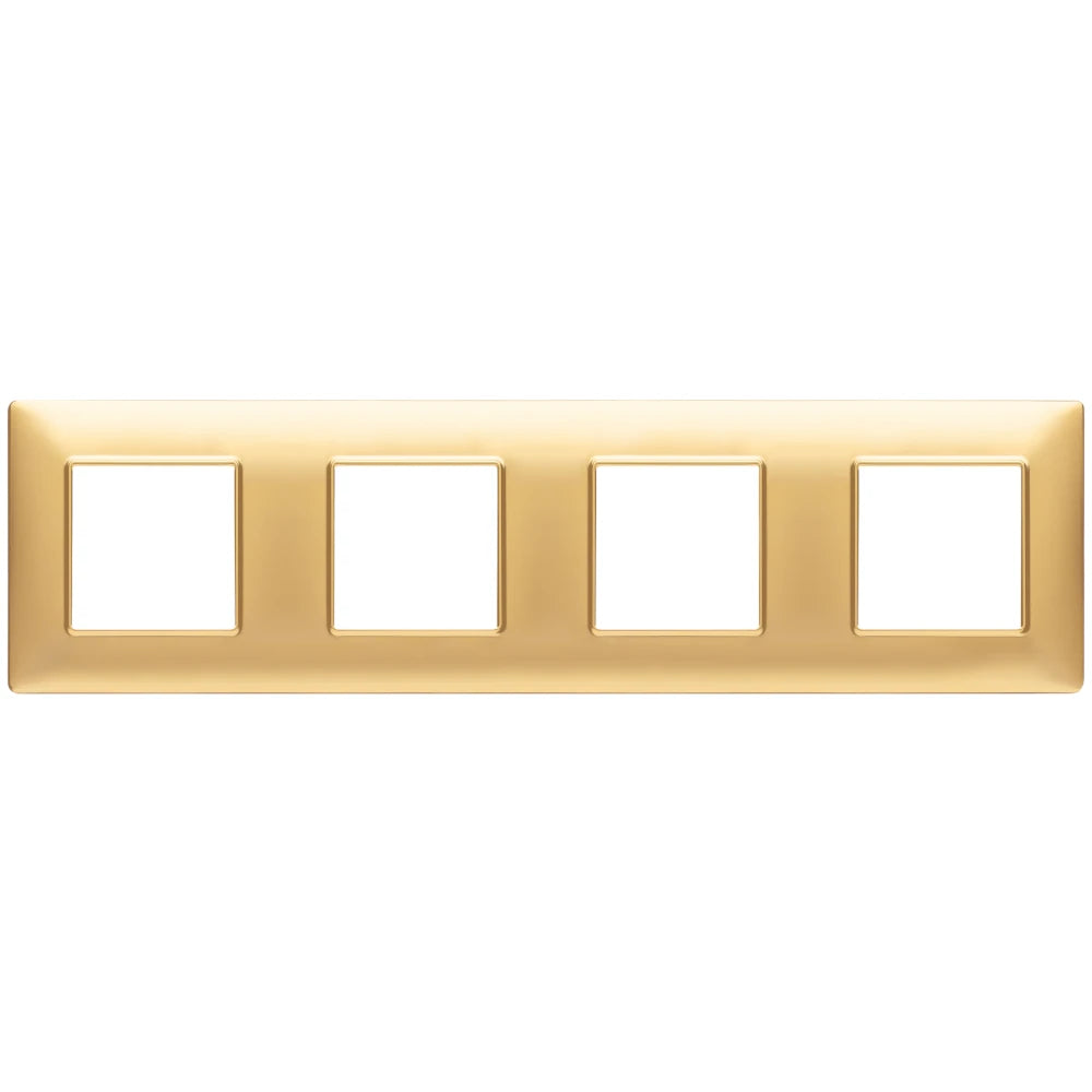 Vimar - Plana Series - 8 Modules (2+2+2+2) 71mm Cover Plate — Quality Boat Parts