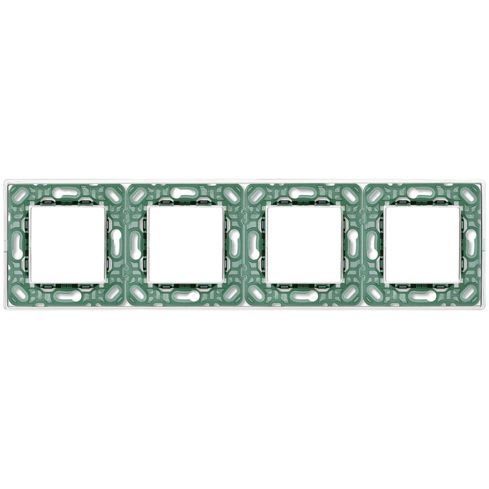 Vimar - Plana Series - 8 Modules (2+2+2+2) 71mm Cover Plate — Quality Boat Parts