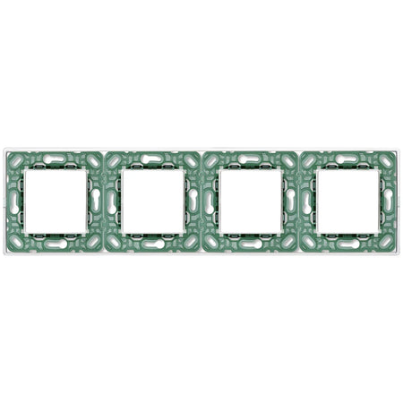 Vimar - Plana Series - 8 Modules (2+2+2+2) 71mm Cover Plate — Quality Boat Parts