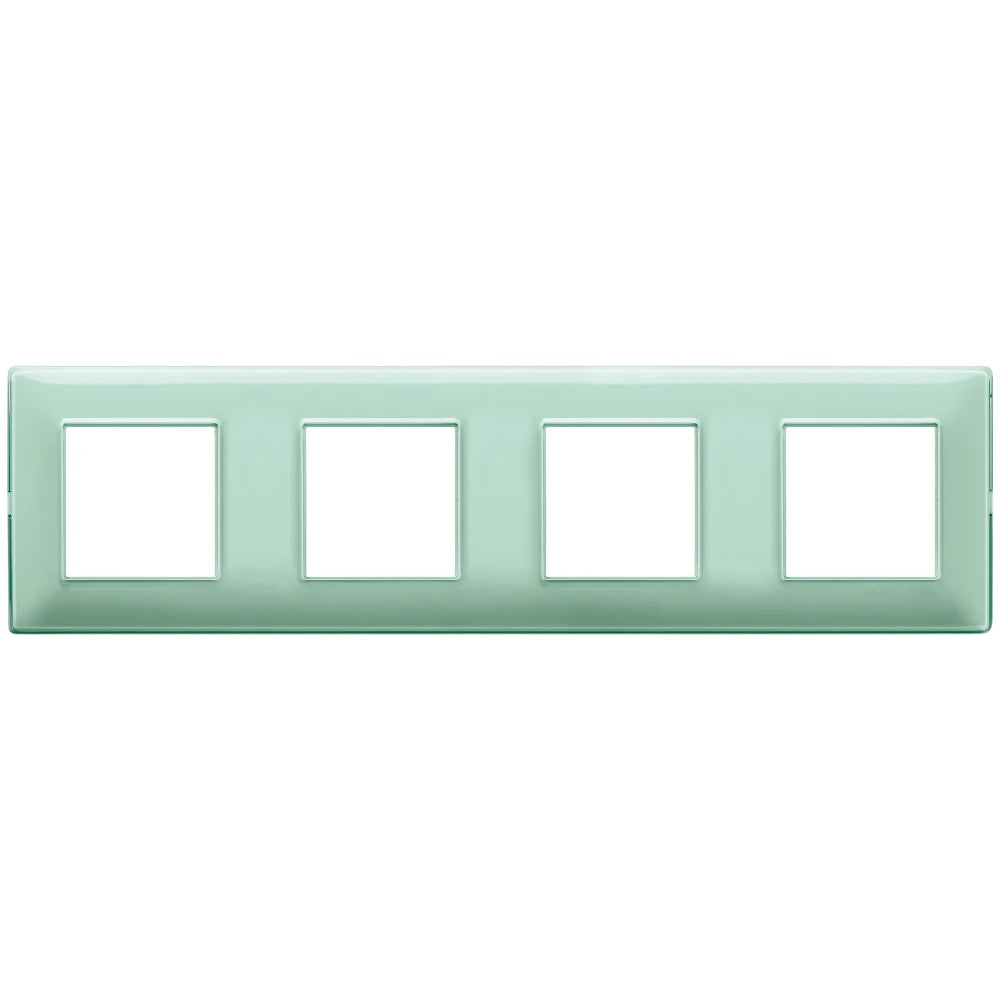 Vimar - Plana Series - 8 Modules (2+2+2+2) 71mm Cover Plate — Quality Boat Parts