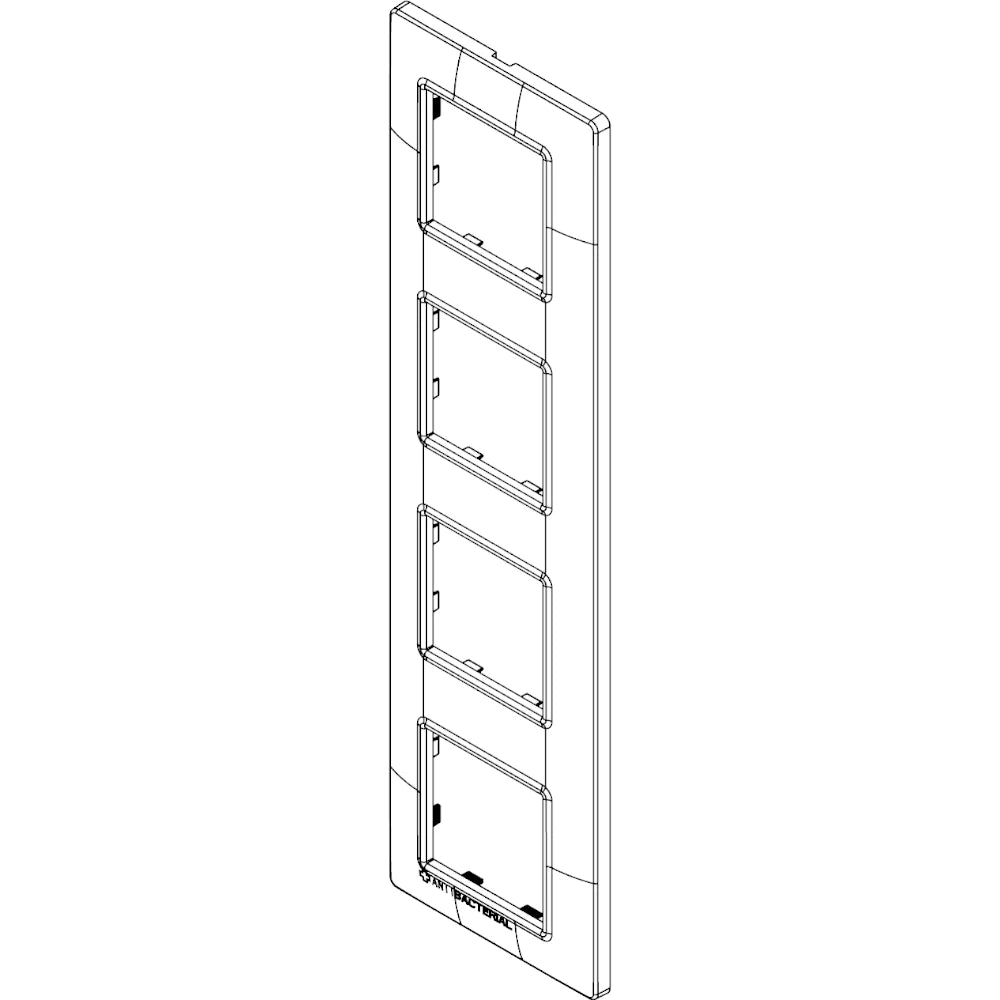 Vimar - Plana Series - 8 Modules (2+2+2+2) 71mm Cover Plate — Quality Boat Parts