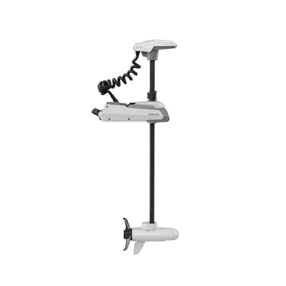 Simrad RECON Bow-Mount Saltwater Trolling Motor, FreeSteer Joystick Remote with Color LCD, 24/36V Brushless, 115 lb Max Thrust, GPS Positioning, NMEA 2000 Connectivity — Quality Boat Parts