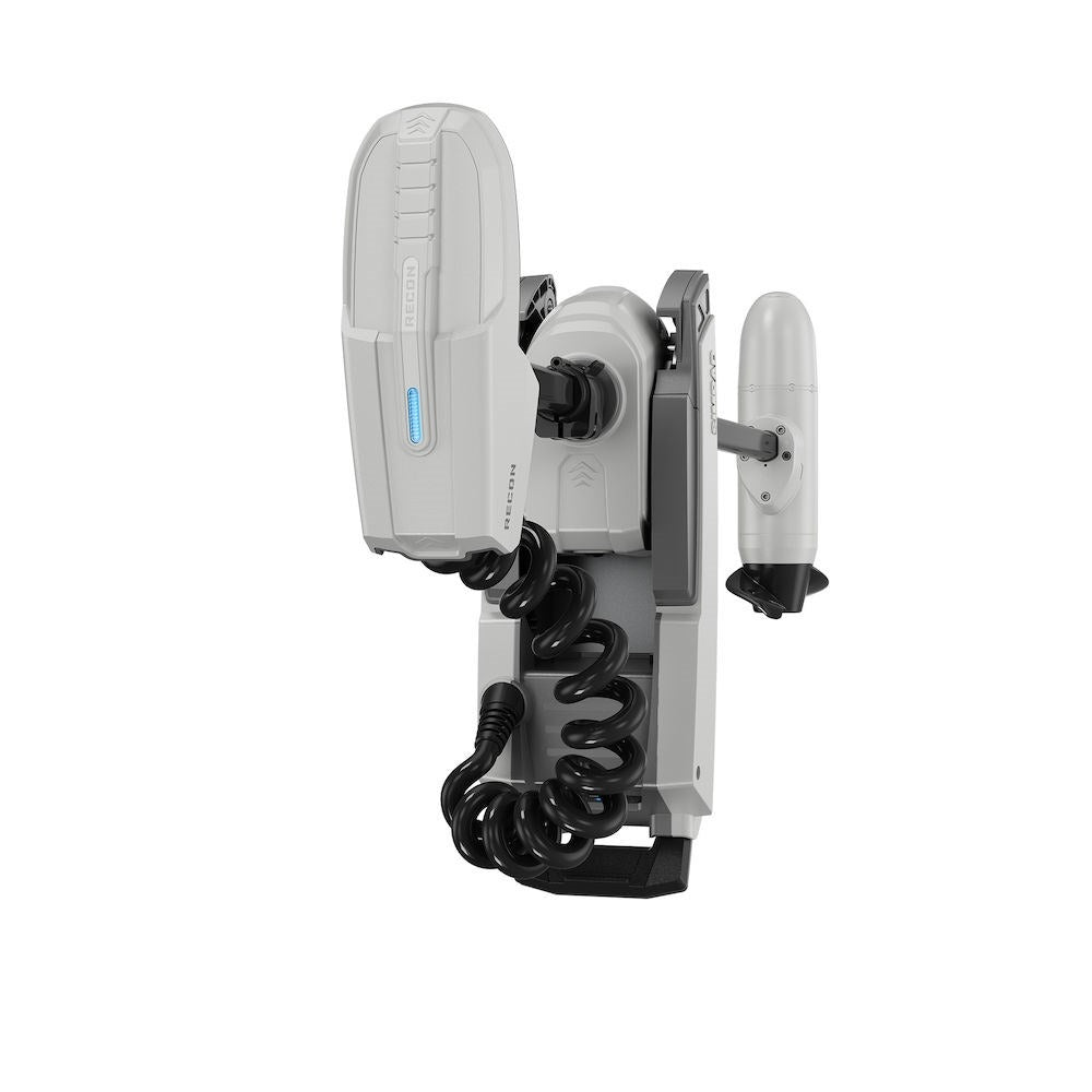 Simrad RECON Bow-Mount Saltwater Trolling Motor, FreeSteer Joystick Remote with Color LCD, 24/36V Brushless, 115 lb Max Thrust, GPS Positioning, NMEA 2000 Connectivity — Quality Boat Parts