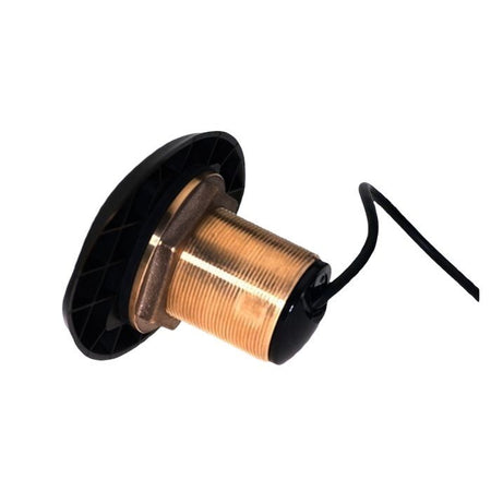 Simrad xSonic HDI Thru-Hull Transducer, 50/200 kHz, 455/800 kHz DownScan Imaging, 9-Pin Connector, Water Temp Sensor, Bronze Housing, 10 m (33 ft) Cable — Quality Boat Parts
