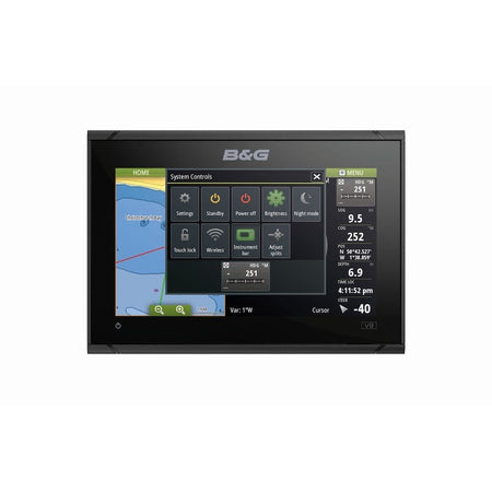B&G Vulcan Chartplotter, Touchscreen, NMEA 2000, Wi-Fi, 10 Hz GPS — Quality Boat Parts