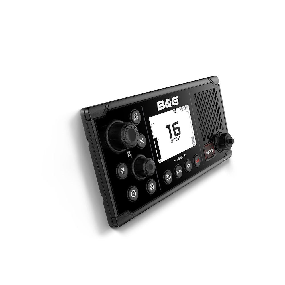 B&G Fixed-Mount VHF Marine Radio, Class D DSC, AIS, NMEA 2000, GPS — Quality Boat Parts