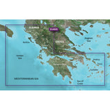 Garmin BlueChart g3 Vision HD Electronic Chart, VEU490S Greece West Coast & Athens, Auto Guidance — Quality Boat Parts