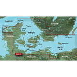 Garmin BlueChart g3 Coastal and Inland Chart, Denmark East to Sweden Southeast Coverage, Auto Guidance, Integrated Garmin and Navionics Data, Depth Range Shading Up to 10 Ranges, Up to 1' Contours, Shallow Water Shading — Quality Boat Parts