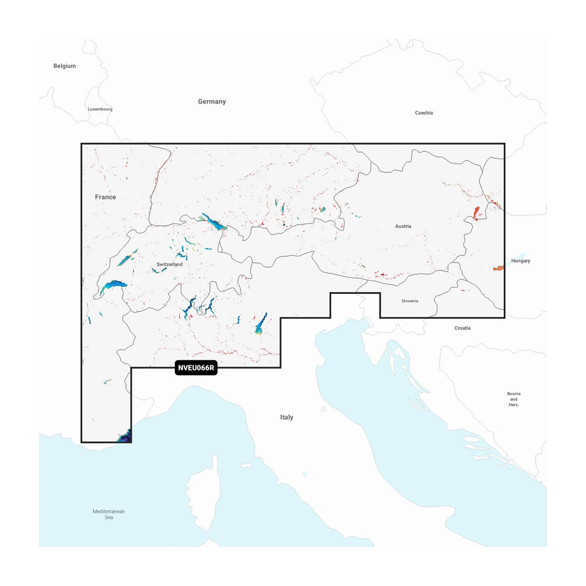 Garmin Navionics Marine Chart, Alpine Lakes & Rivers, Daily Updates Via ActiveCaptain App, Auto Guidance+ — Quality Boat Parts