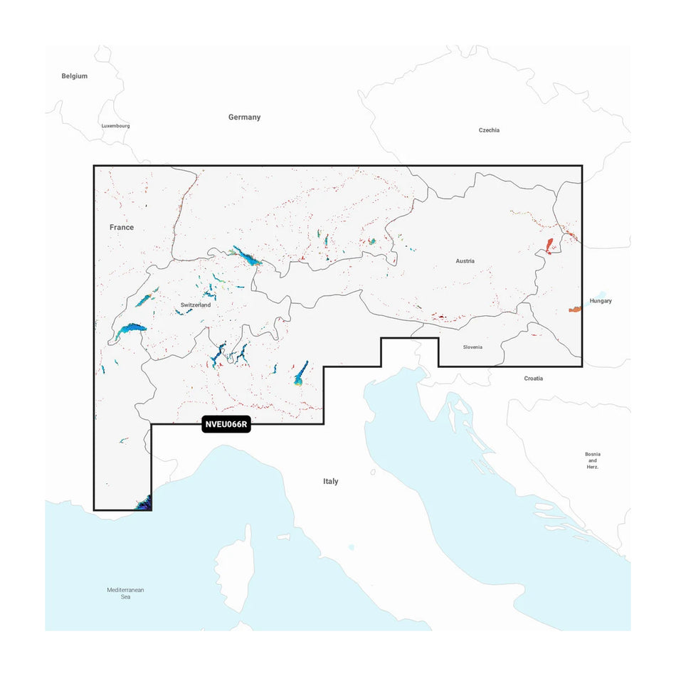 Garmin Navionics Marine Chart, Alpine Lakes & Rivers, Daily Updates Via ActiveCaptain App, Auto Guidance+ — Quality Boat Parts