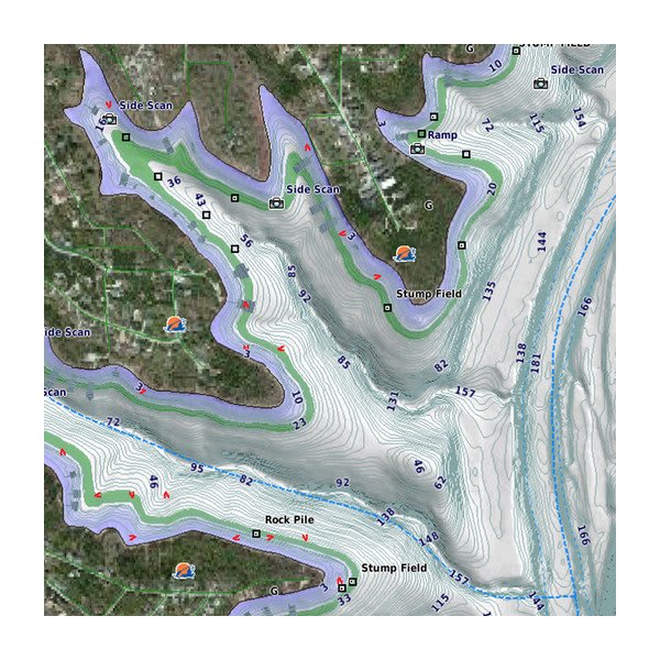 Garmin BlueChart Coastal Chart, Iceland to Orkney, Auto Guidance, 1 ft Contours — Quality Boat Parts