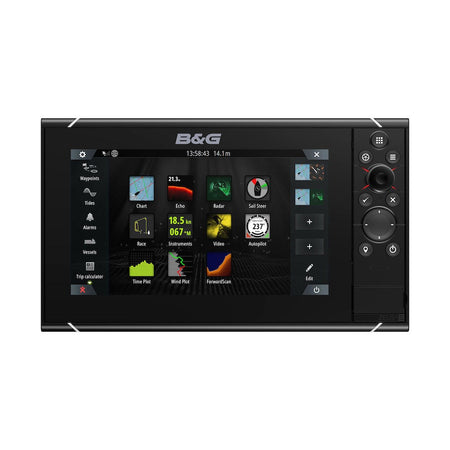 B&G Zeus 3S Multifunction Display, IPX6/IPX7, NMEA 2000, Touchscreen and Keypad, Wi-Fi — Quality Boat Parts